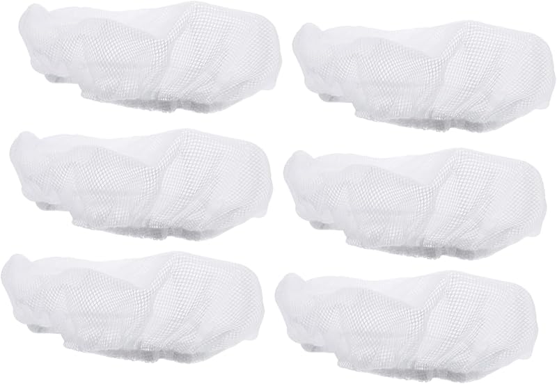 Healvian 6 Pieces Food Service Cap Food Service Hat Chef Cap Kitchen Hat Kitchen Capsme Hat OM Chef Hat Chef H