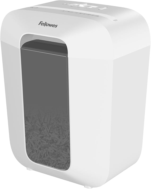 Fellowes FS-9C Document Shredder, Cross Cut 9 Sheets, P4, 17L Tray, Child Safety, Home/Office Use, 31 Sheets/M