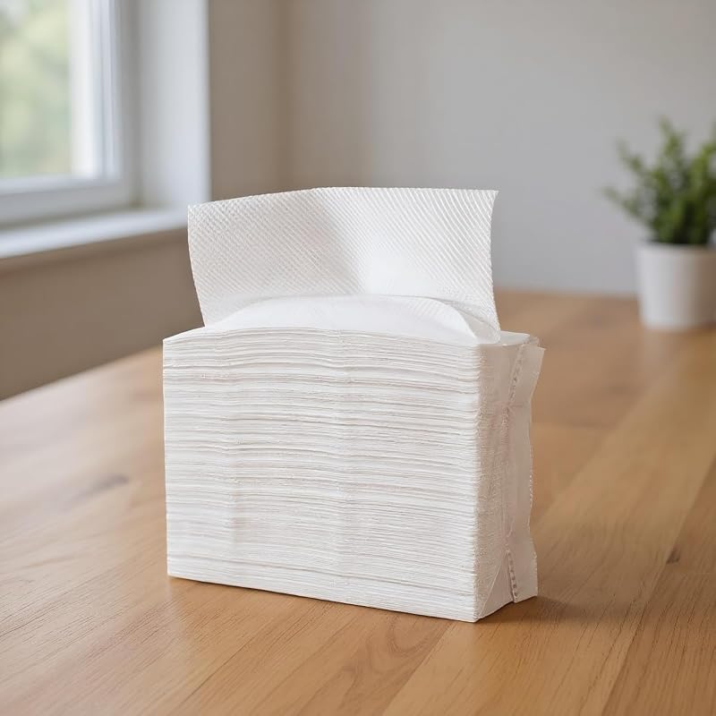 200 Pack Disposable Napkins - Soft Absorbent Paper Napkins for Kitchen, Party, Wedding or Catering Events 8.5"