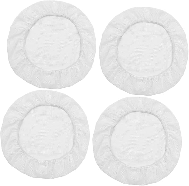 Gatuida 4 Pieces Breathable Reusable Elastic Hair Net Cap for Work Kitchen Bakery Catering Protection Hairdres