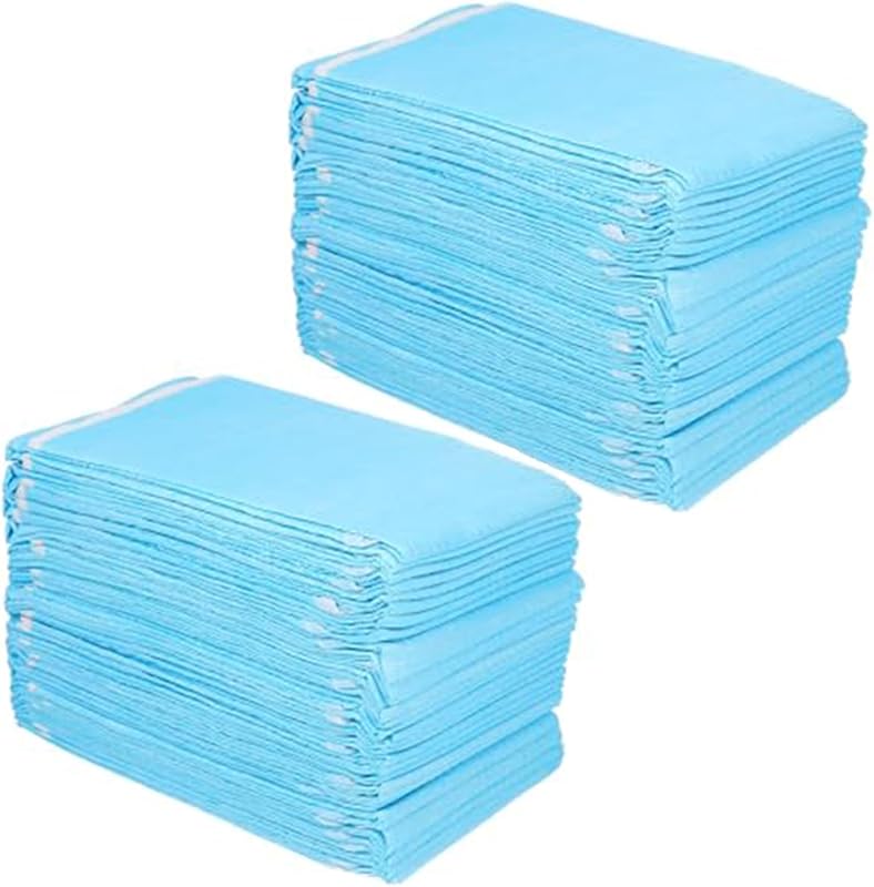 Grtheenumb Bavoirs jetables pour adultes | Bavoirs jetables pour adultes et enfants, 60 pièces en plastique Pe