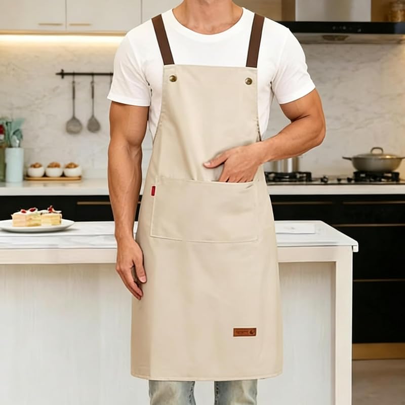 Dirt-Resistant Waterproof and Oil Resistant Apron for Adult