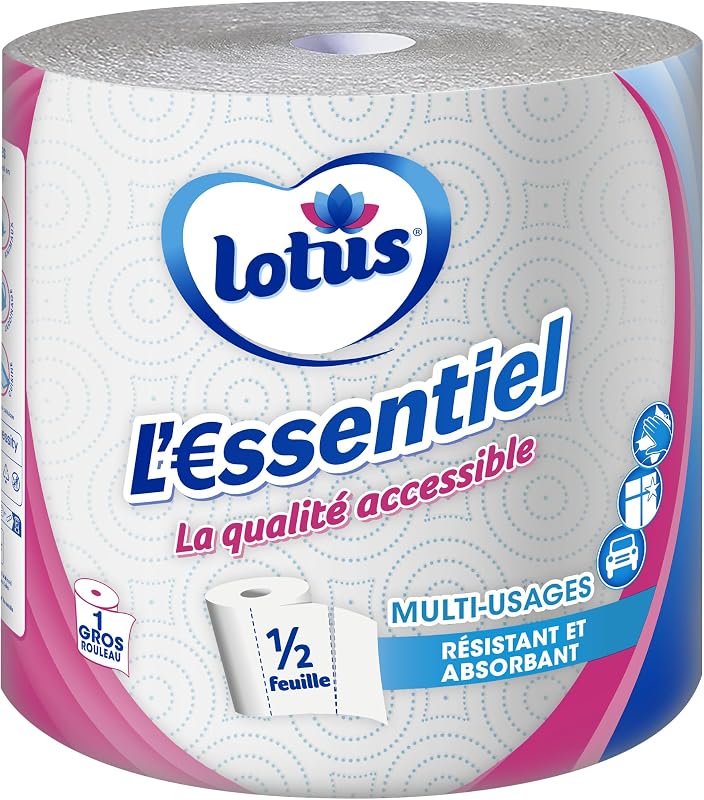 Lotus L'Essentiel Multi-Purpose Roll Paper Towel Roll