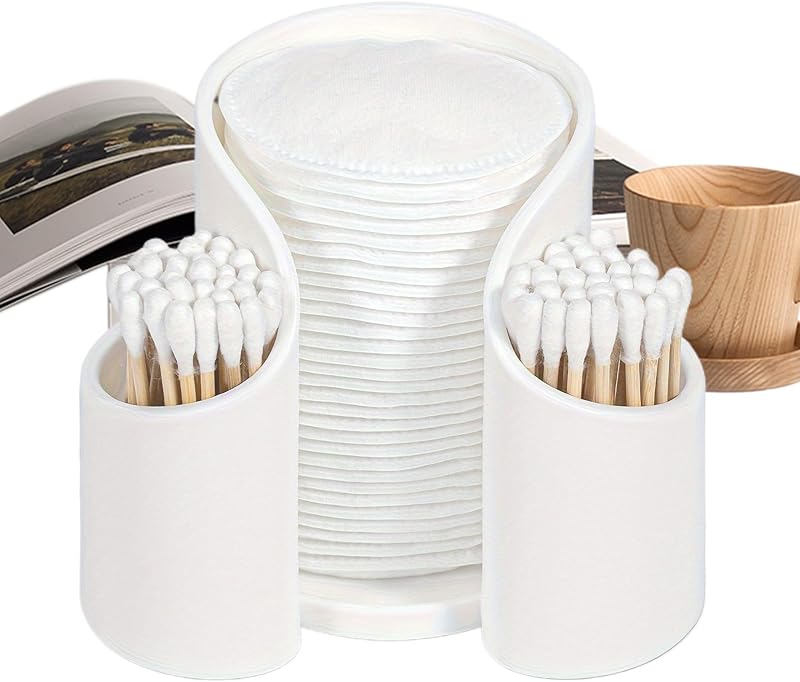 Distributeur de bâtonnets ouatés Outil rangement polyvalent | Pour table Organisateur de maquillage, accessoir