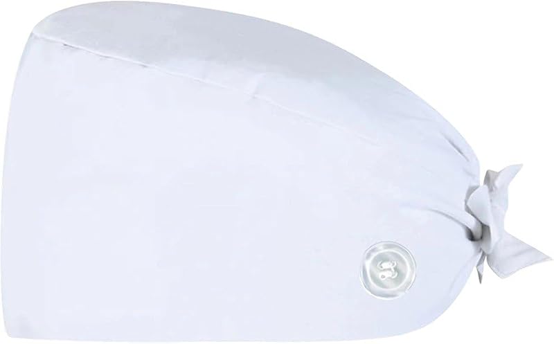 Fopytu Bonnet D'infirmière Uni, Bonnet De Médecin Unisexe, Couvre-Chef Chirurgical, Charlotte Médicale, Bonnet
