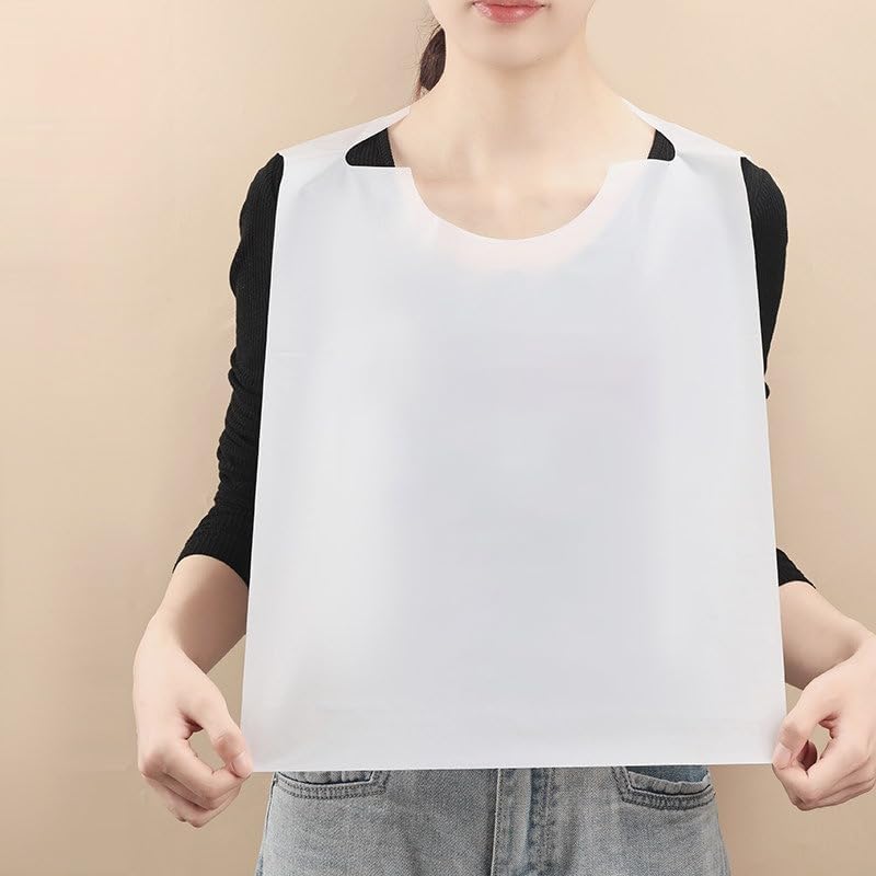 20 Pcs Disposable PE Plastic Aprons Individually Wrapped Waterproof Oil Proof BBQ BBQ Hotpot Restaurant Guests