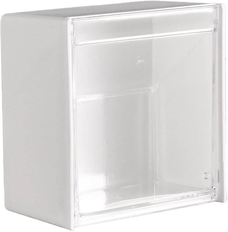 Distributeur de cotons-tiges Étagère De Rangement Compacte | Organisateur Pour Disques De Coton Pour Bâtonnets