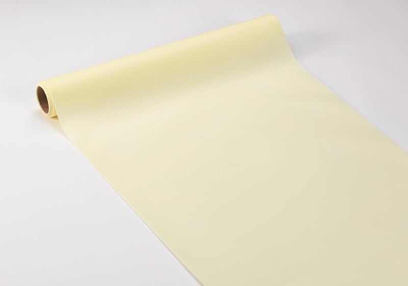 Chemin de Table en Airlaid - Toucher Textile Creme - Certifié FSC - 0,40x4,80m -