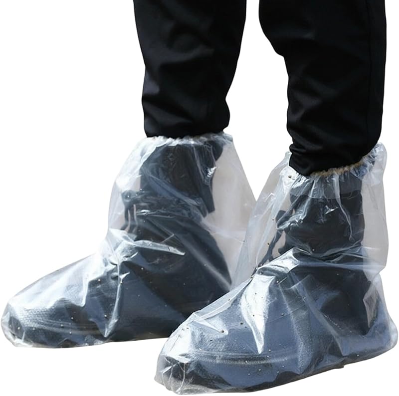 Couvre-chaussures jetables pour l'intérieur et l'extérieur