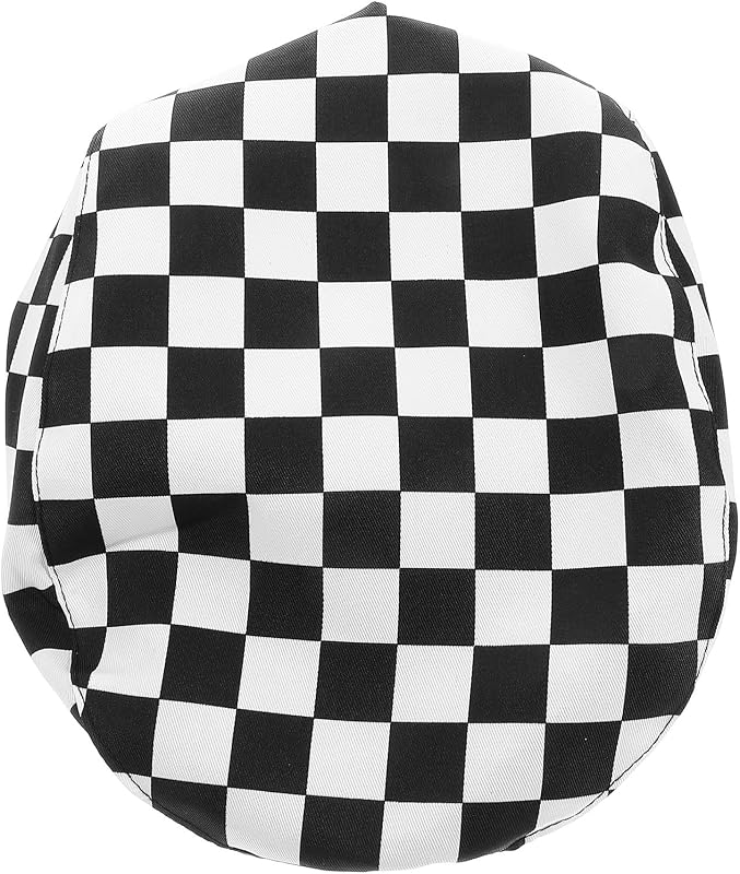 HEMOTON Béret de Chef en Polyester Respirant Design Élégant et Antichute, pour Restaurant de Café Cuisine Occi