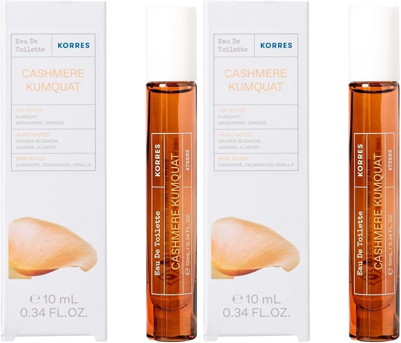 Korres Eau de Toilette Cashmere Kumquat 10 ml (Lot de 2)