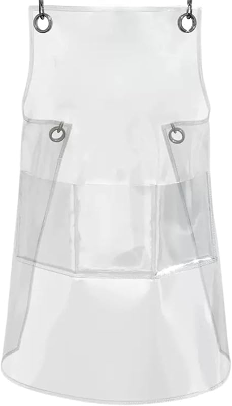 Générique Tablier transparent en TPU avec poches, tabliers imperméables multifonctions, fournitures pour la cu